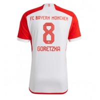 Camisa de time de futebol Bayern Munich Leon Goretzka #8 Replicas 1º Equipamento 2023-24 Manga Curta